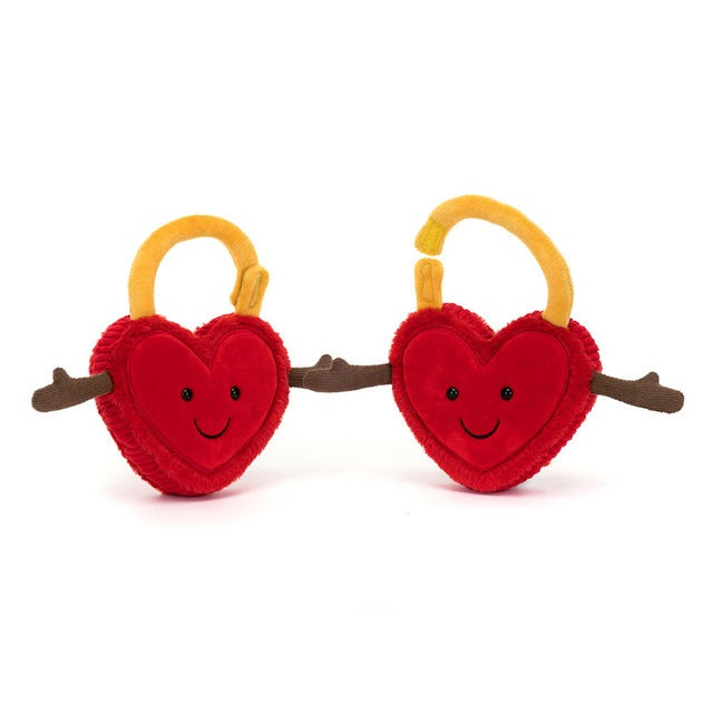 JellyCat Val & Tina love locks