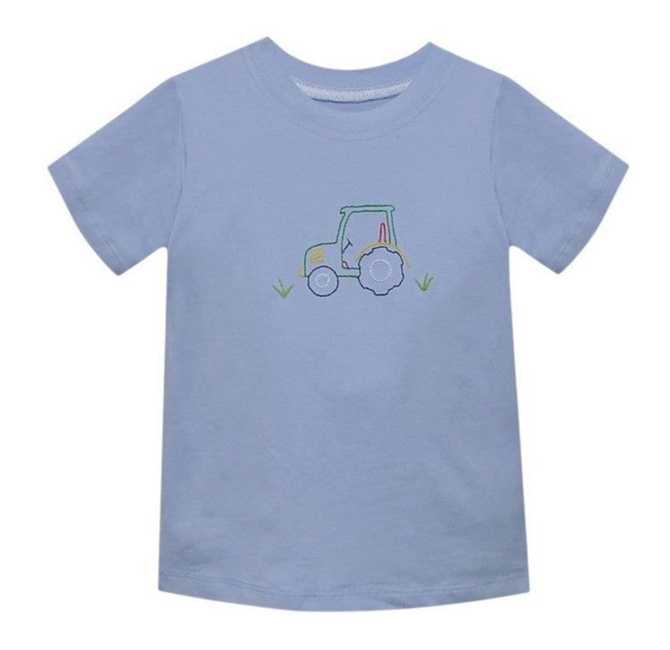 Baby Sen Blue Forest Shirt Tractor BS925S25 5205