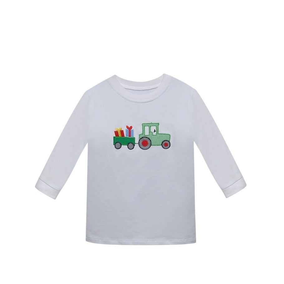 Remember Nguyen White Houston Shirt Tractor W/Gift Box 926S 5206