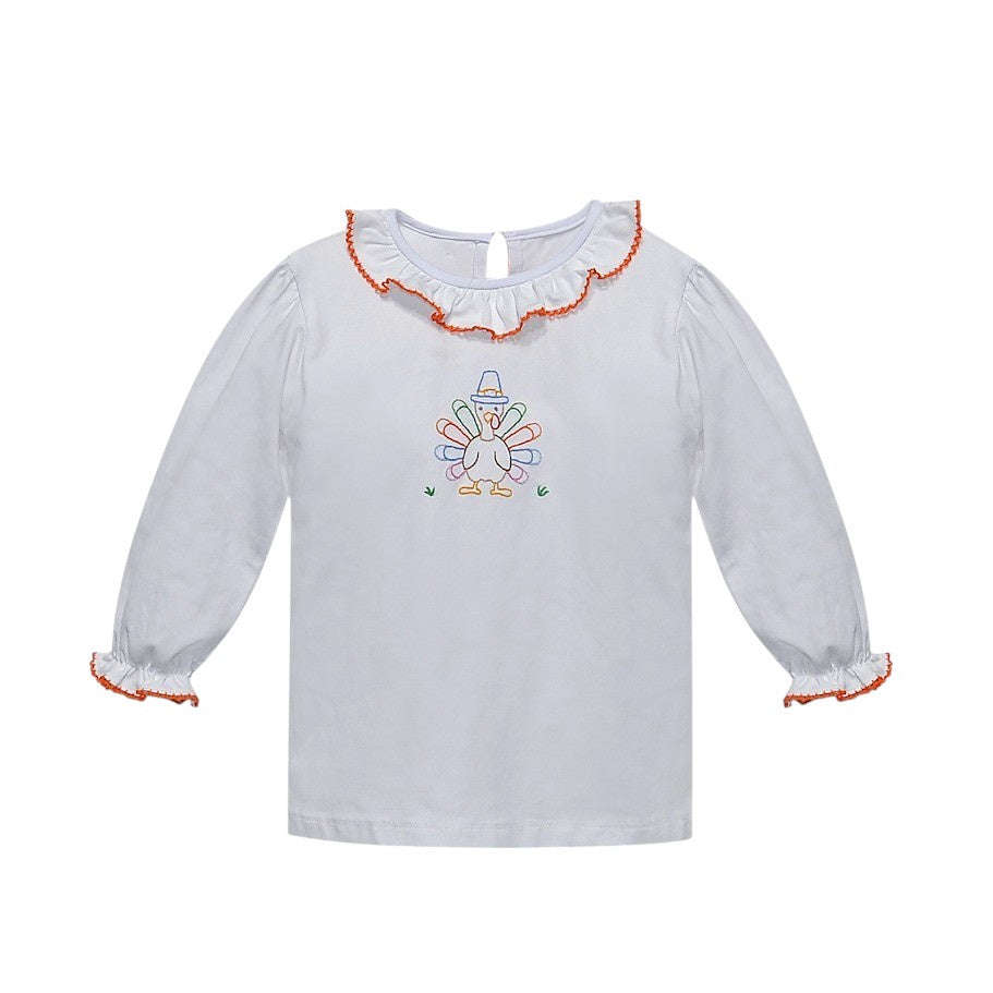 Remember Nguyen White Emma Blouse Turkey 906EB 5206