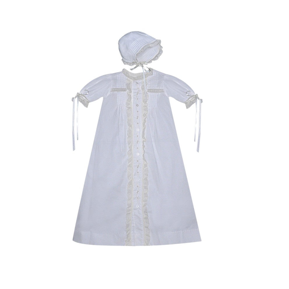 Baby Sen White/Ecru Tierney Christening Gown CRTG104 5201