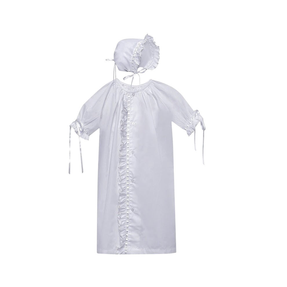 Baby Sen Finn Daygown Scallop Ruffle DG240 5201