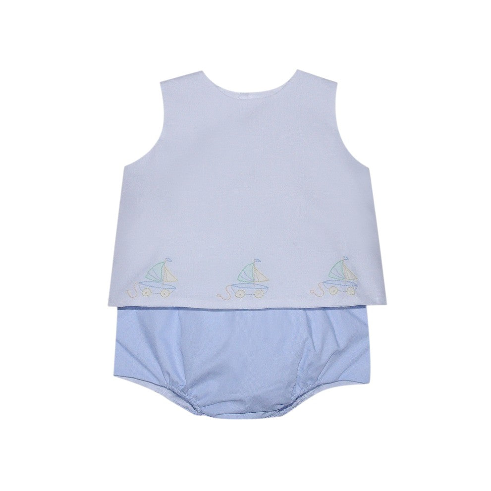 Baby Sen Bailey Diaper Set Sailboat DS115 5201