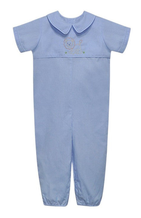 Baby Sen Rowan Long Romper Blue Lion BS924LR25 5205