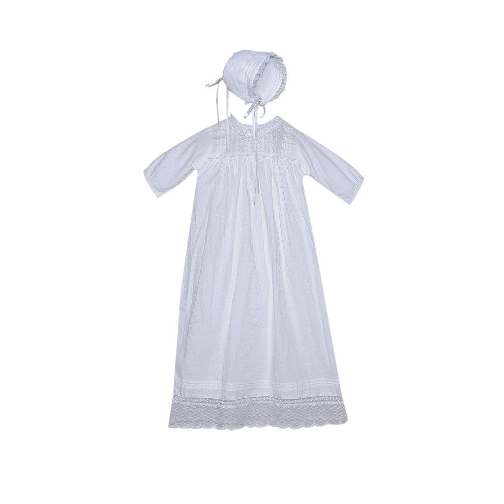 Baby Sen White Wesley Christening Gown CRTG106 5201