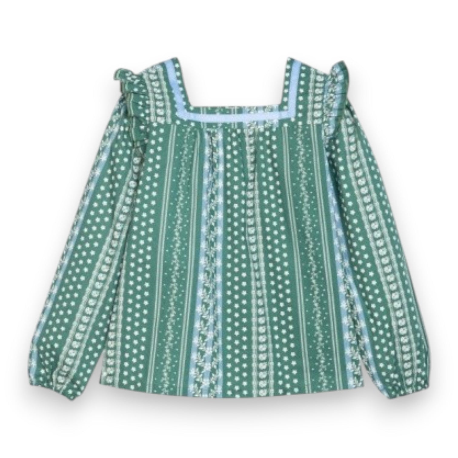 Bisby Adams Top Fairfield Forest Stripe 5308
