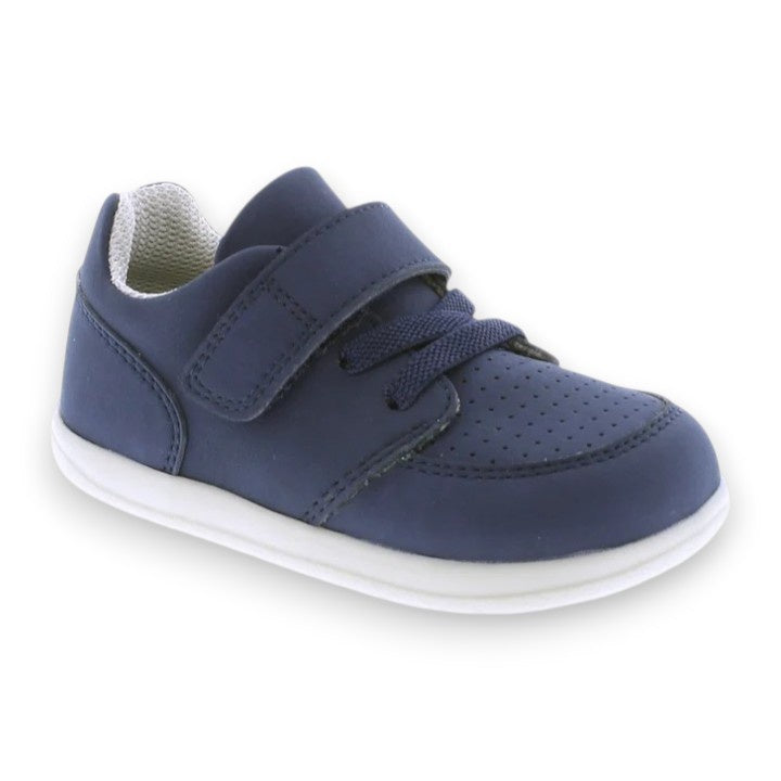Footmates Andy Navy Buck Microfiber