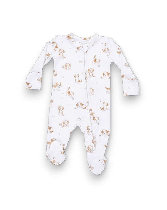 Angel Dear Explorer Puppy 2 Way Zipper Footie 5303