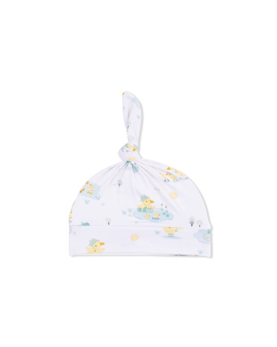 Angel Dear Frog and Duck Pond Knotted Hat 5303