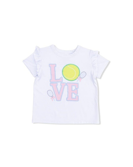 Angel Dear Pretty Tennis Ruffle tee 1390-S26-PTS 5302