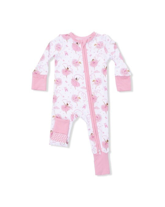 Angel Dear Ribbon Ballerinas Convertible Romper 126-S26-RBB 5302