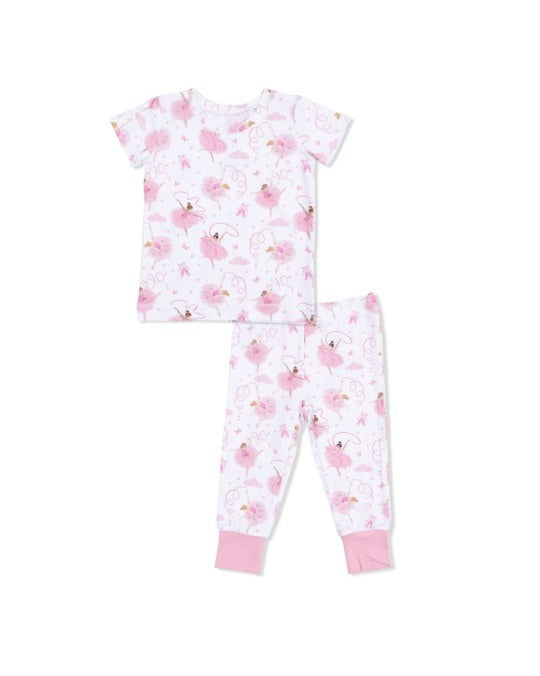 Angel Dear Ribbon Ballerinas Short Sleeve Loungewear 257-S26-RBB 5302