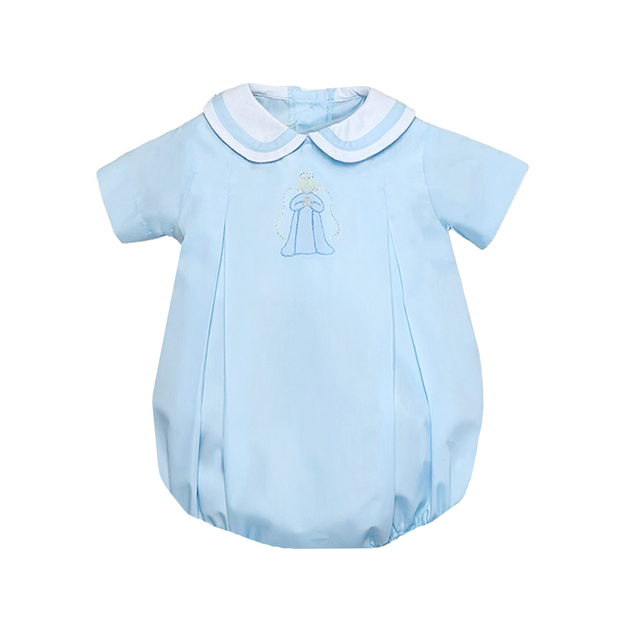 Zuccini Angel Elliot Bubble Light Blue Broadcloth 5109