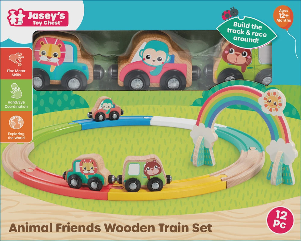 Jasey's Toy Chest Animal Friends train set