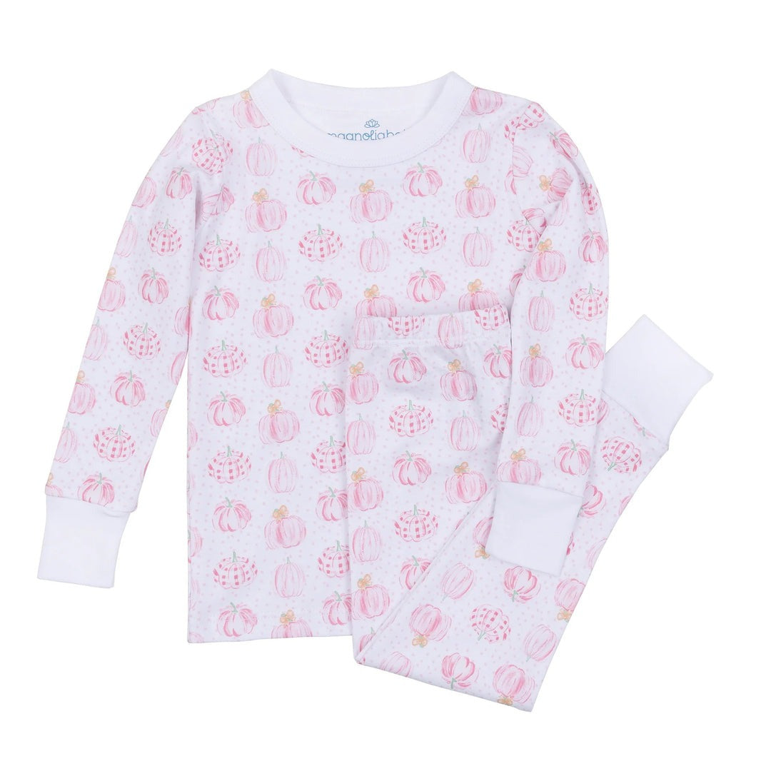 Magnolia Baby Precious Pumpkins Long Pajamas 5207