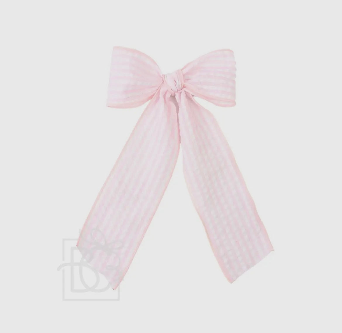 Beyond Creations Seersucker Tail Bow