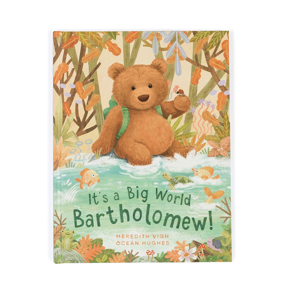 JellyCat It's A Big World Bartholomew Book