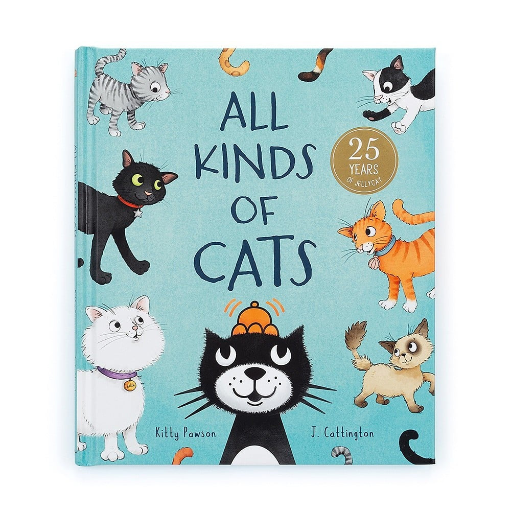 JellyCat All Kinds Of Cats Book