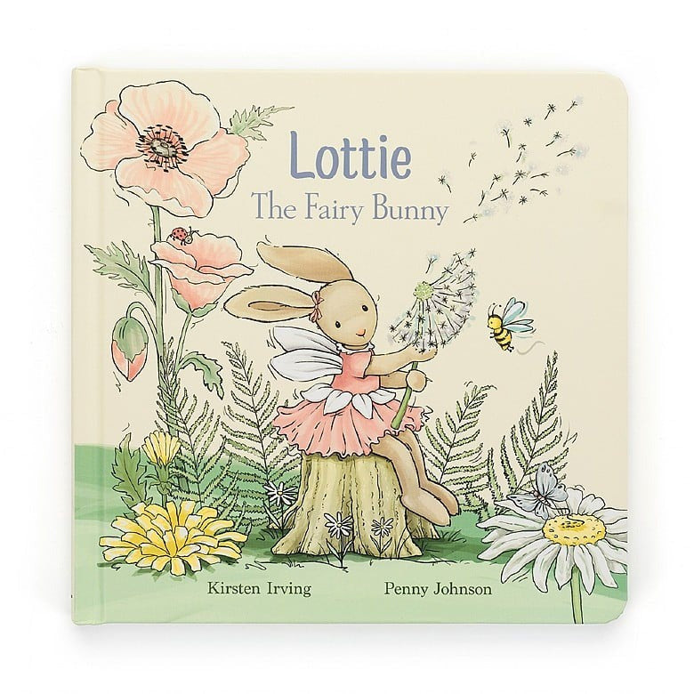 JellyCat Lottie Fairy Bunny Book