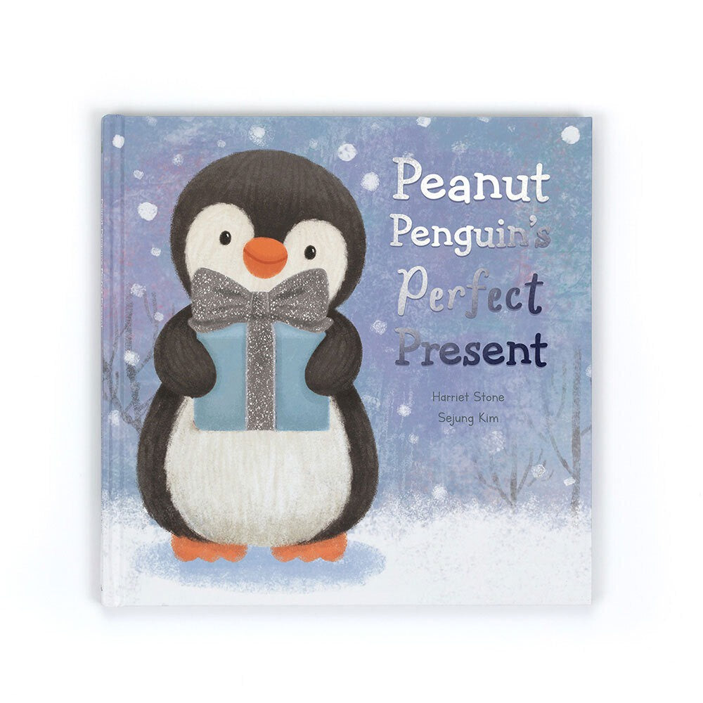 JellyCat Peanut Penguin's Perfect Present