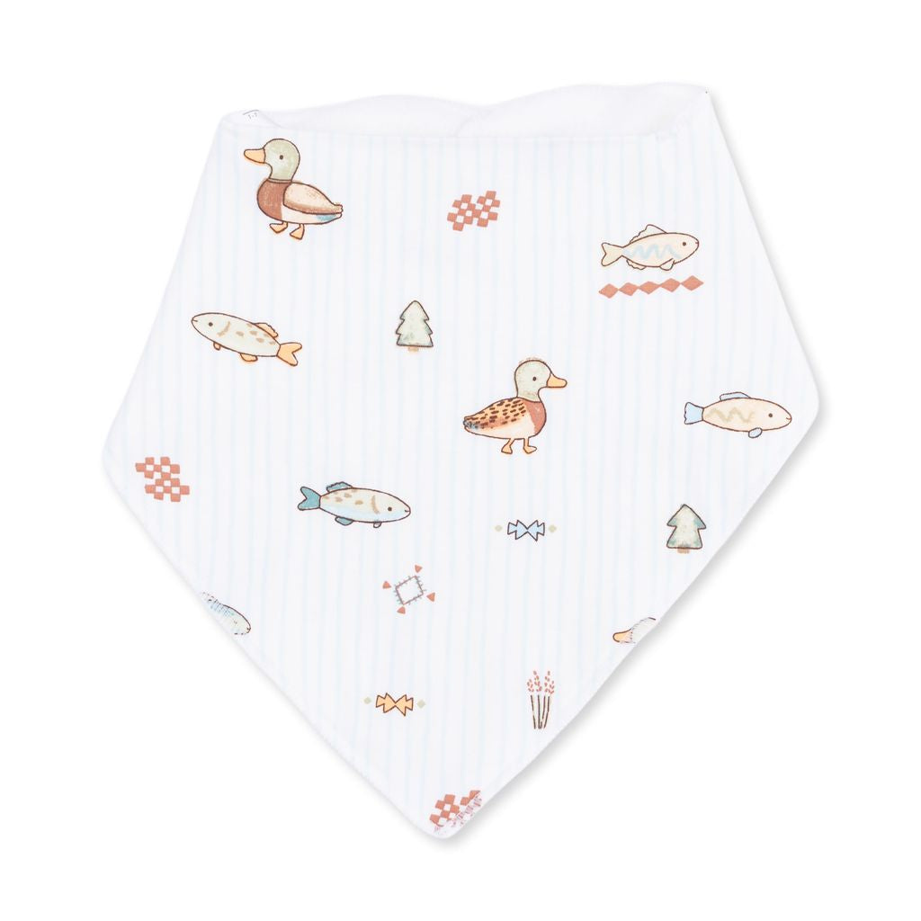 Angel Dear Lake Cuties Bandana Bib 178-F26-LCU 5308
