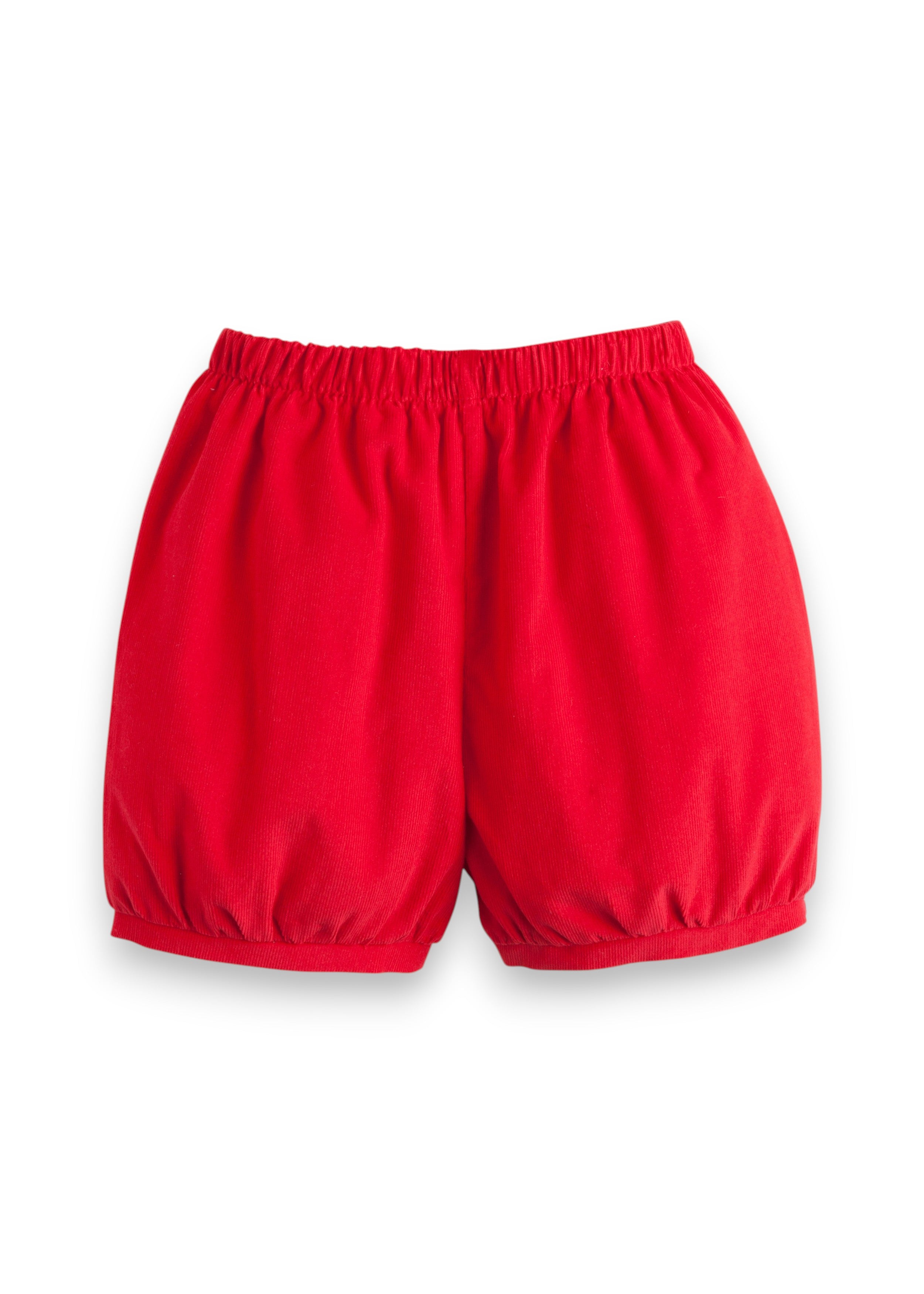 Little English Banded Shorts Red Cord