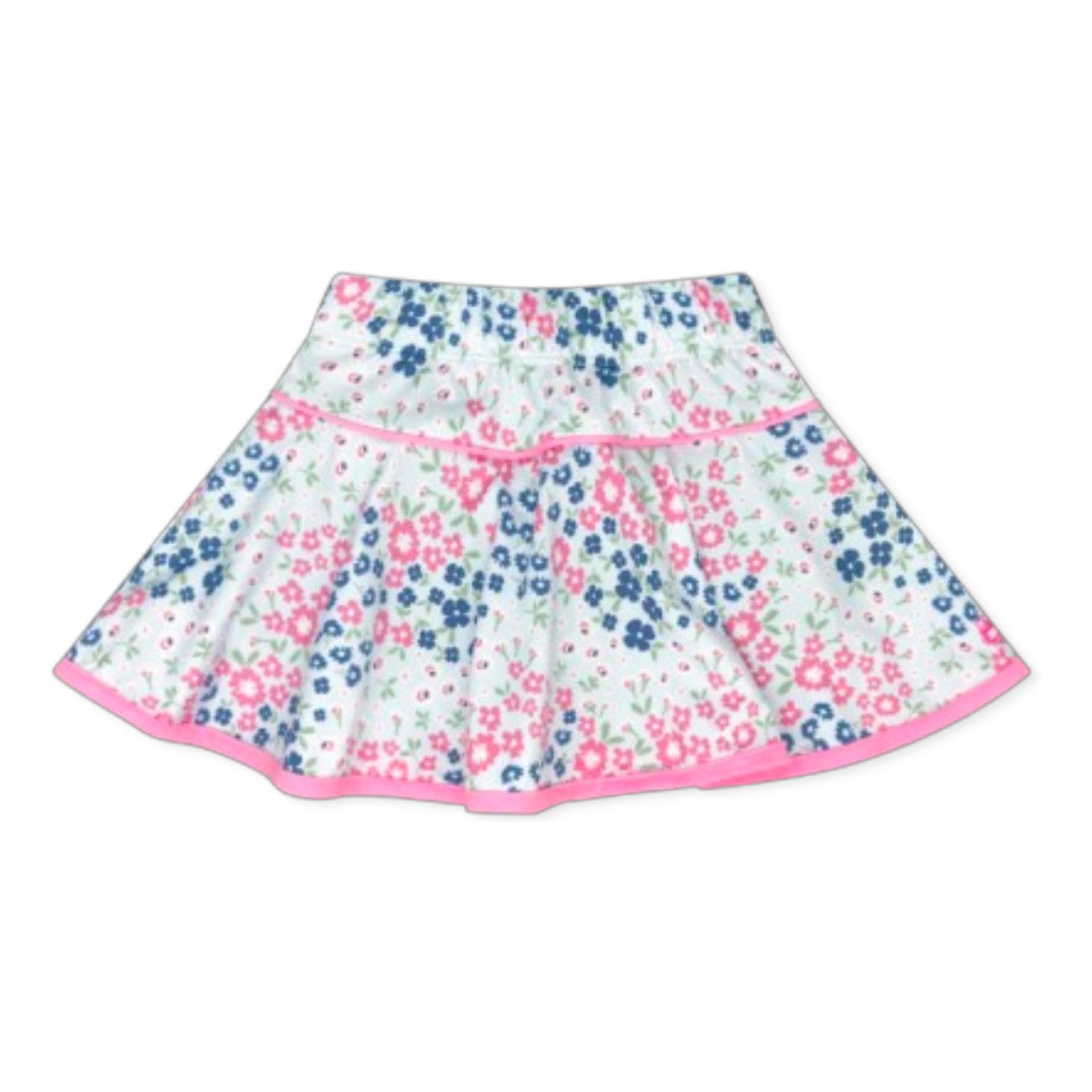 Set Athleisure Quinn Skort Baton Rouge Blooms W/Flamingo Pink 5308