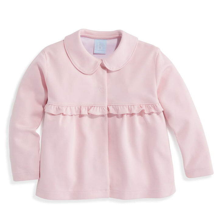 Bella Bliss Ruffle Lotus Coat Pink F18211R 5109