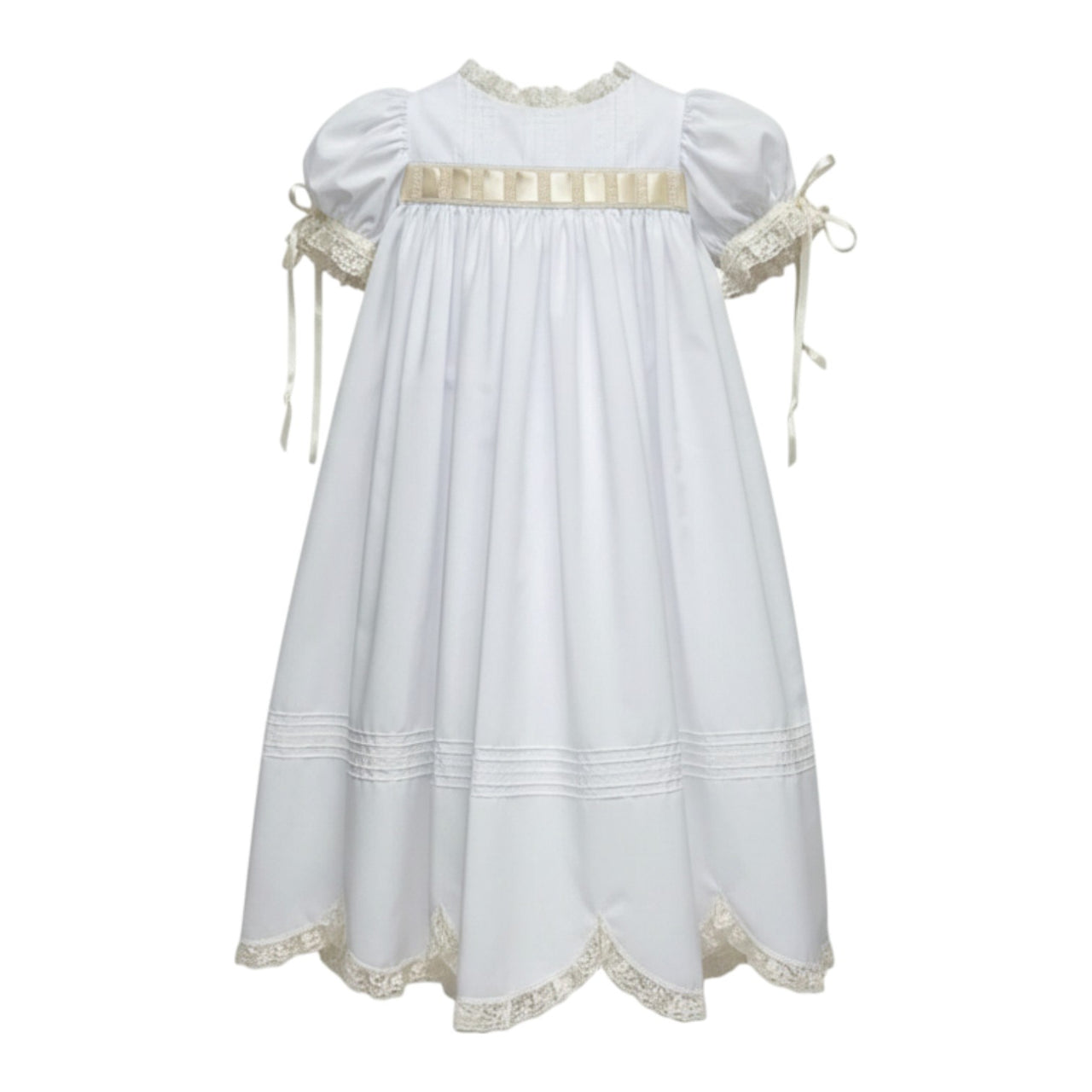 Treasured Memories XX600 White/Ecru /Ecru Dress 5007