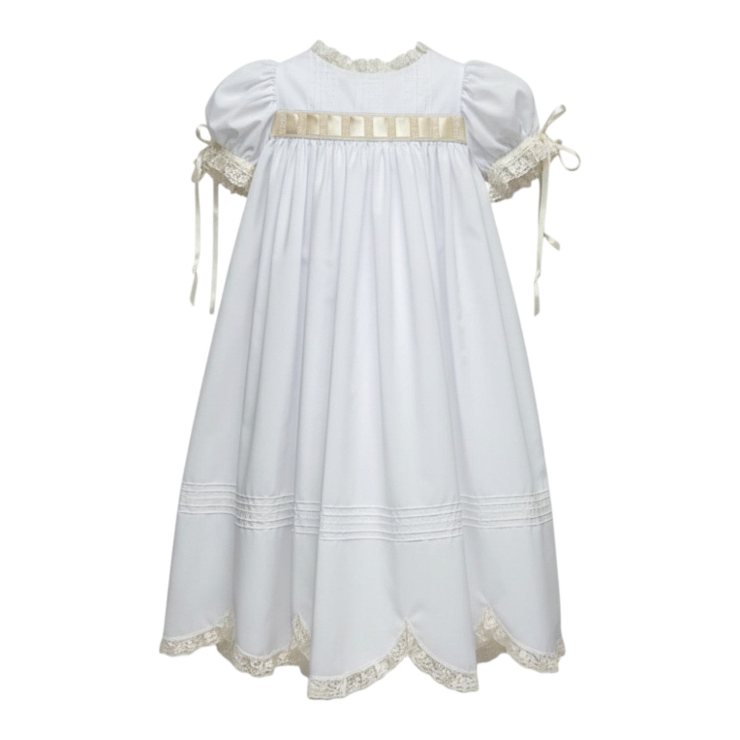 Treasured Memories XX600 White/Ecru /Ecru Dress 5007