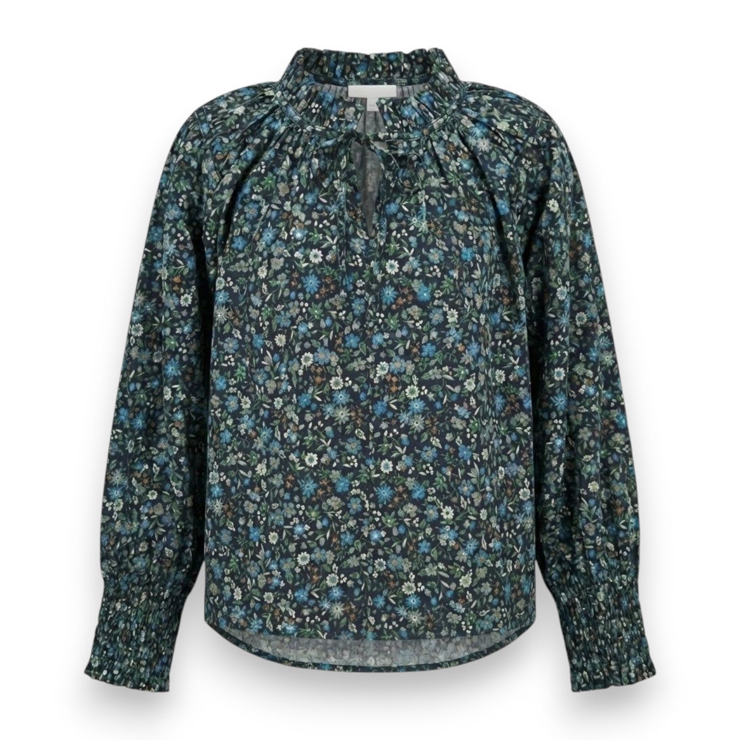 Pleat Blair Blouse Twilight Floral P-00217 5308