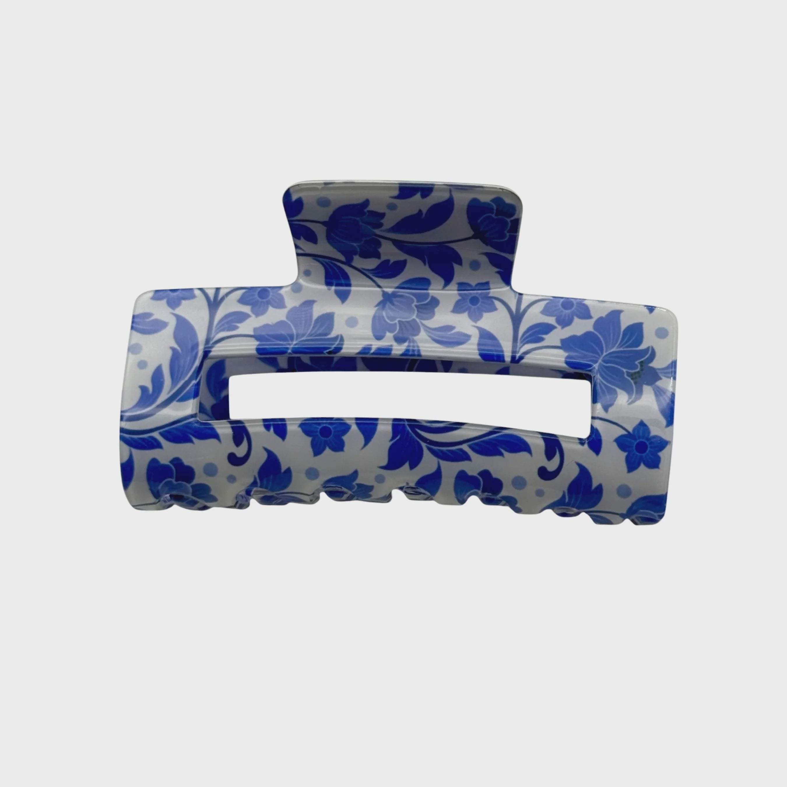 Mavi Bandz Karma Blue Toile Hair Clip