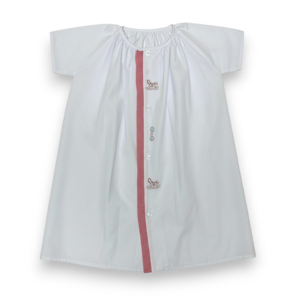 Auraluz Red Check XMas Daygown 5309