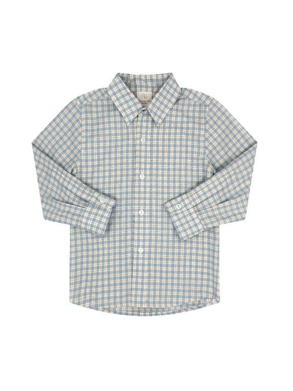 Lullaby Set Brees Button Down Sturbridge Plaid 5208