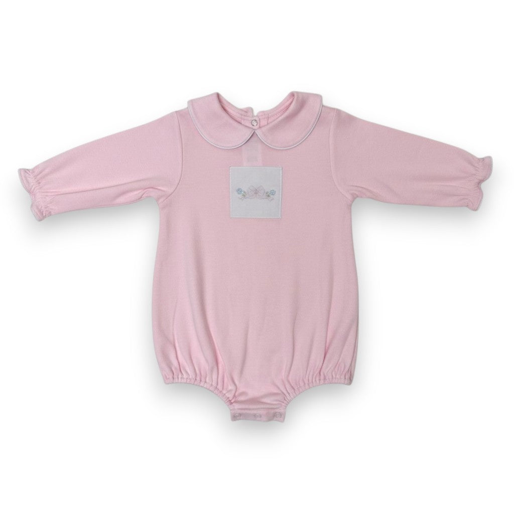 Auraluz Knit Bubble Pink Bow Shadow Emb 6557