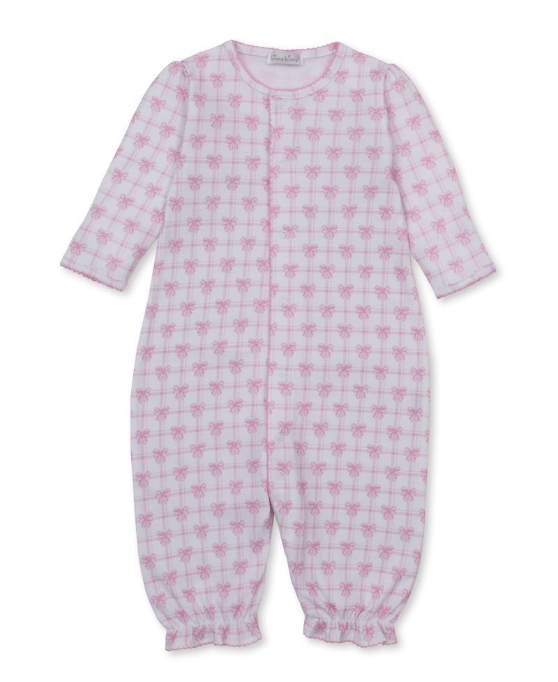 Kissy Kissy Windowpane Bows Converter Gown PRT  5306