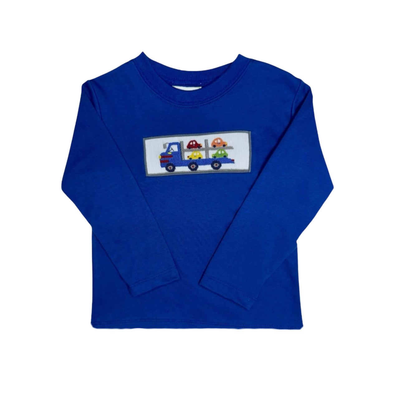 Zuccini Car Carrier Harry's Play Tee LS Royal Blue 5210