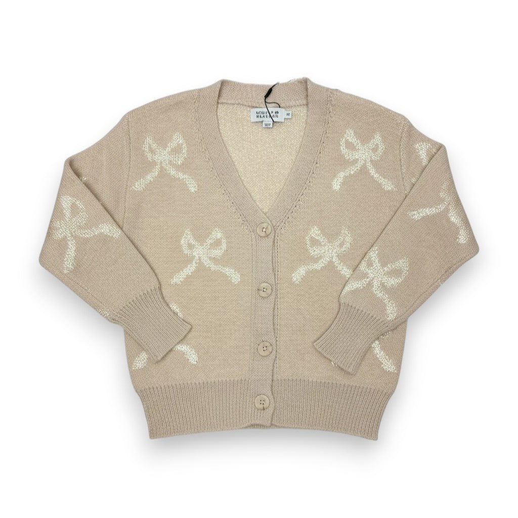 Molly Bracken Girls Knitted Cardigan Beige MLA605EH