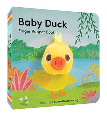 Chronicle Baby Duck finger puppet bk