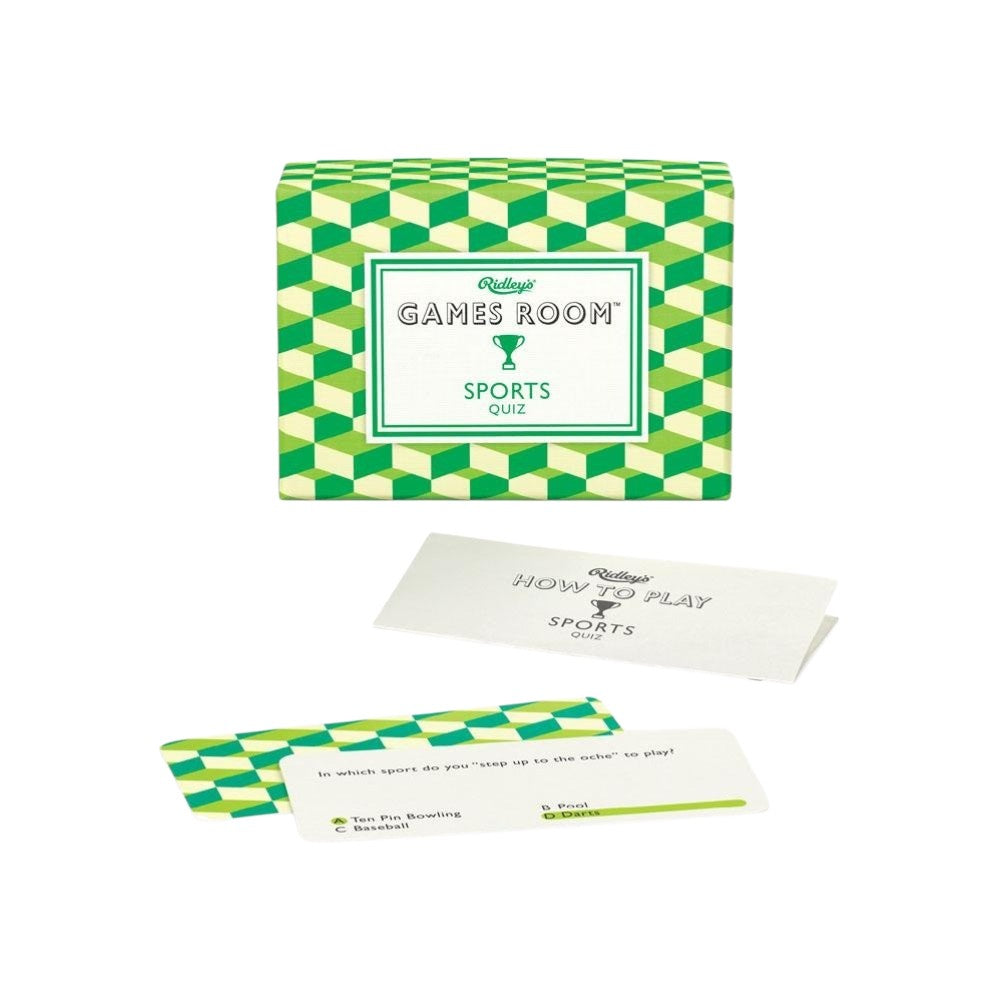 Chronicle Sports Trivia quiz cards