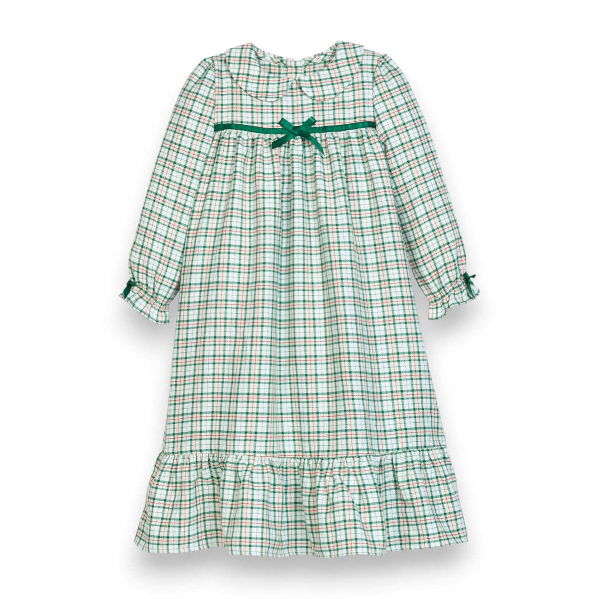 Little English Classic Nightgown Mistletoe Tartan 5309