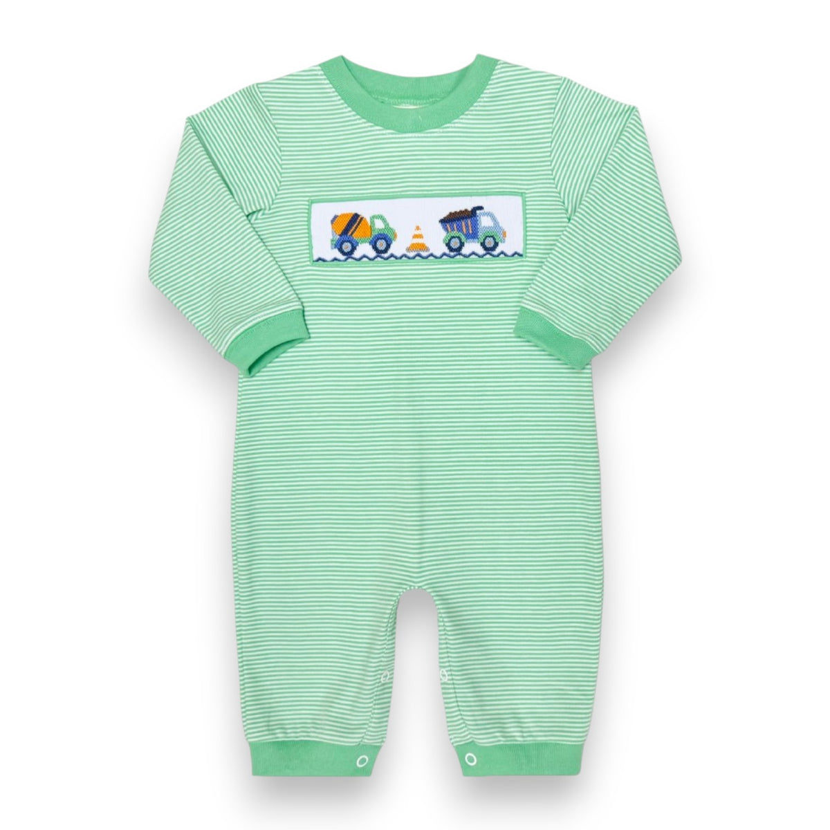 Zuccini Construction Luke Bubble Covington Green Bitty knit 5309