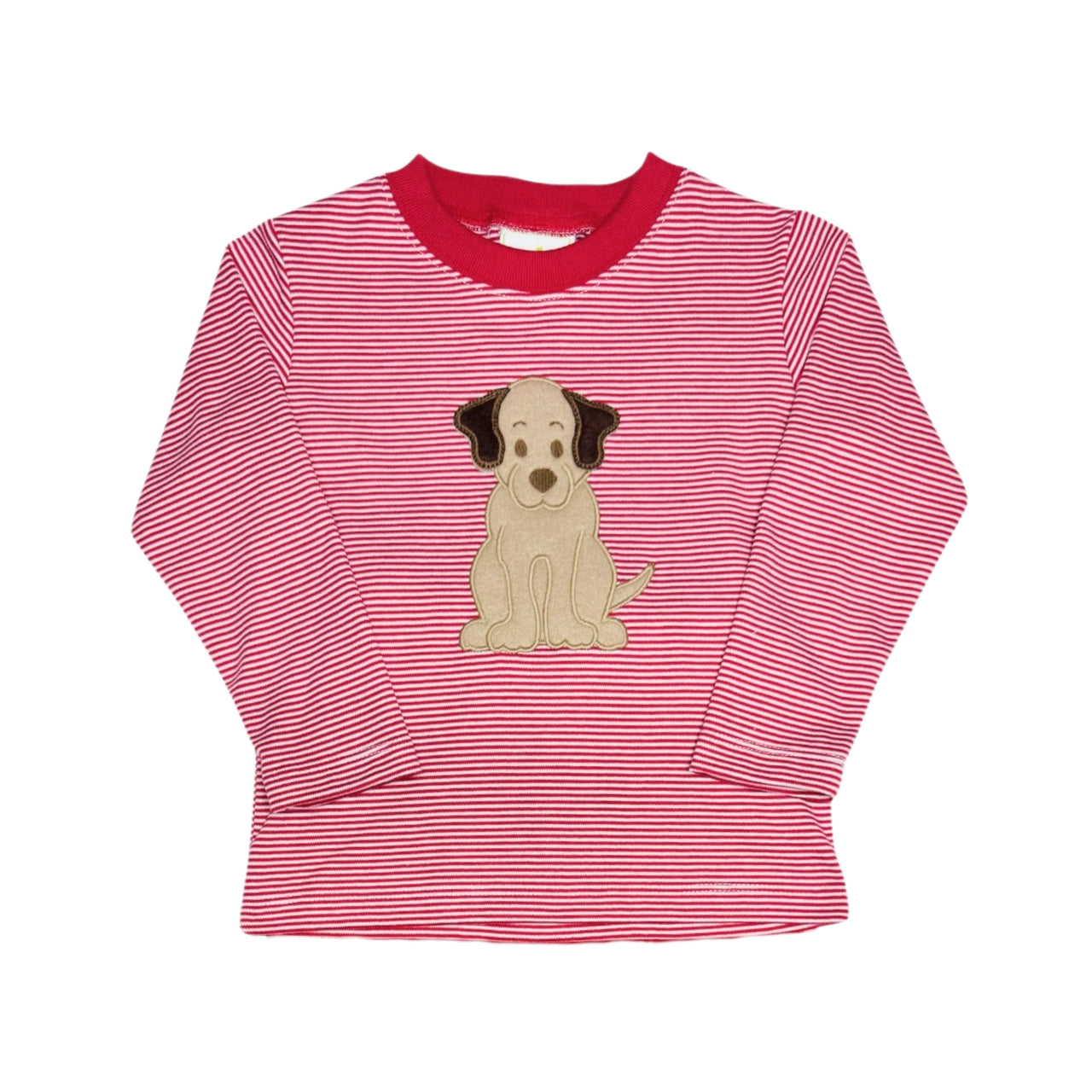 Zuccini Labrador Harry's Play Tee Red Bitty Knit 5208