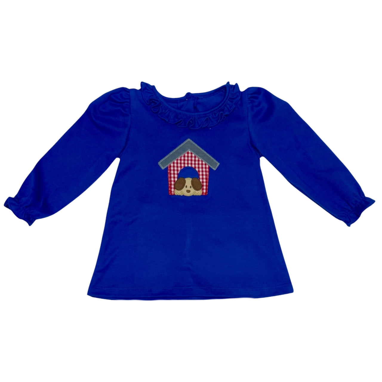 Zuccini Puppy House Sussette Blouse Royal Blue Knit 5208