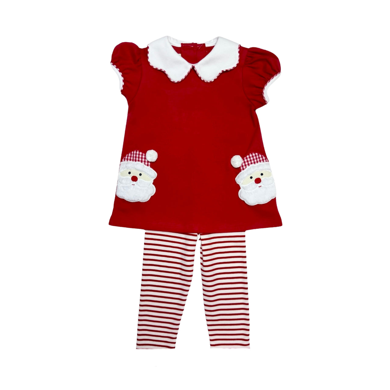 Zuccini Santa Bryar Legging Set Red Knit 5208