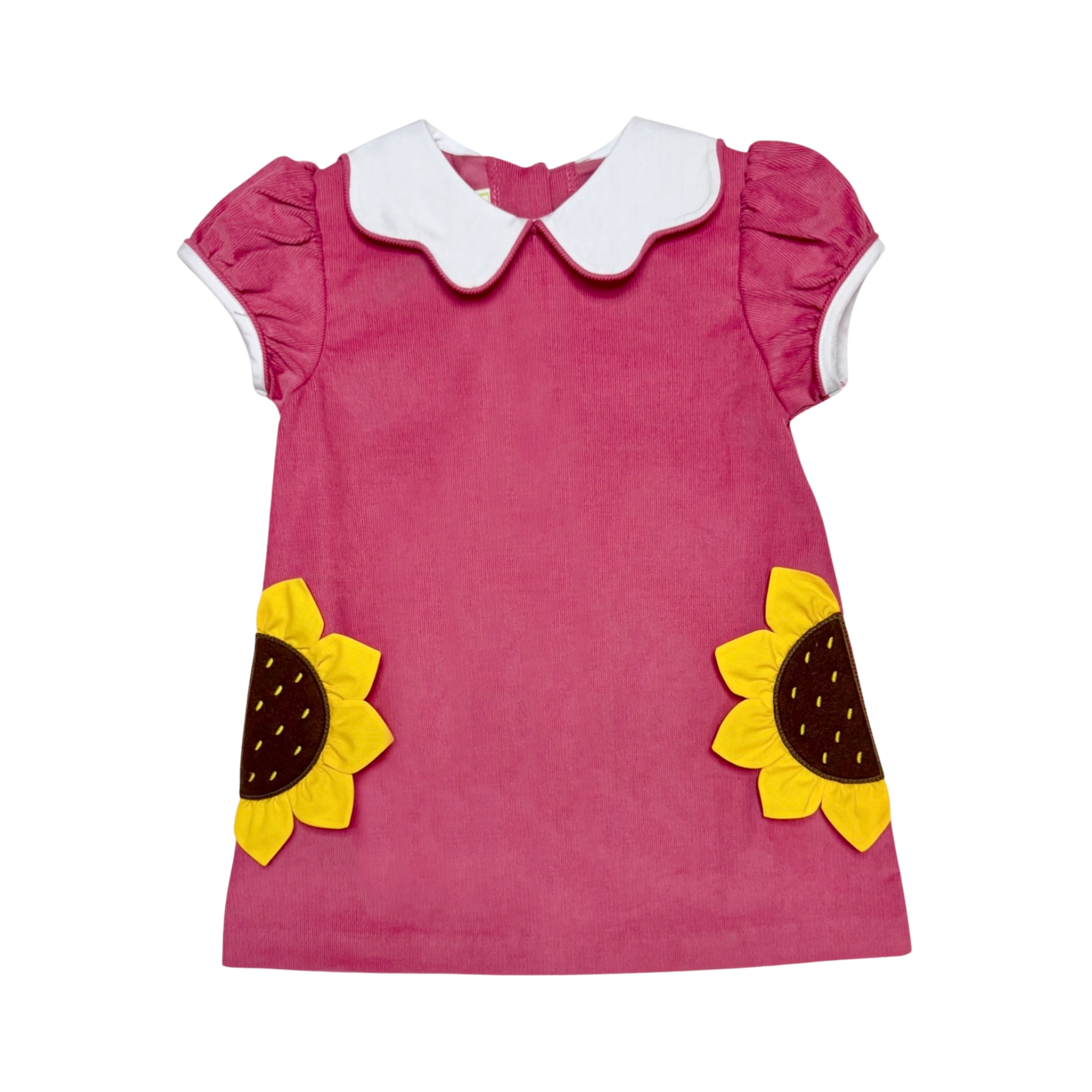 Zuccini Sunflowers Louisa Dress Rapture Cord 5208