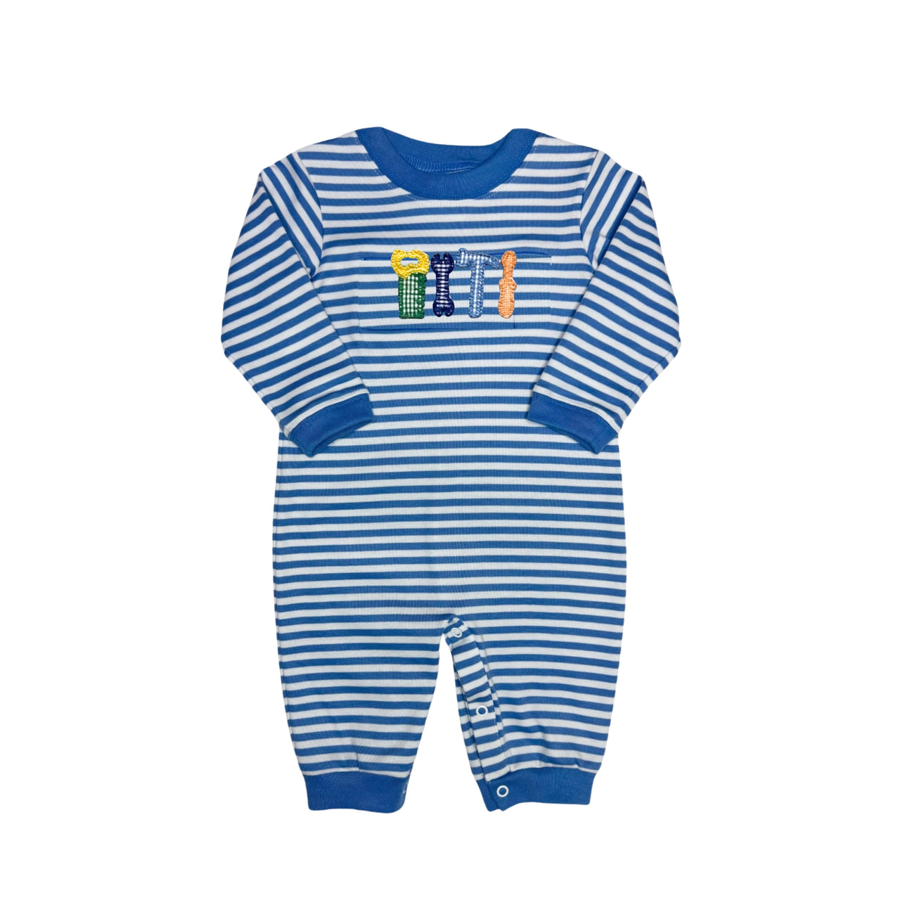 Zuccini Tools  Luke Bubble Periwinkle Medium Stripe 5208