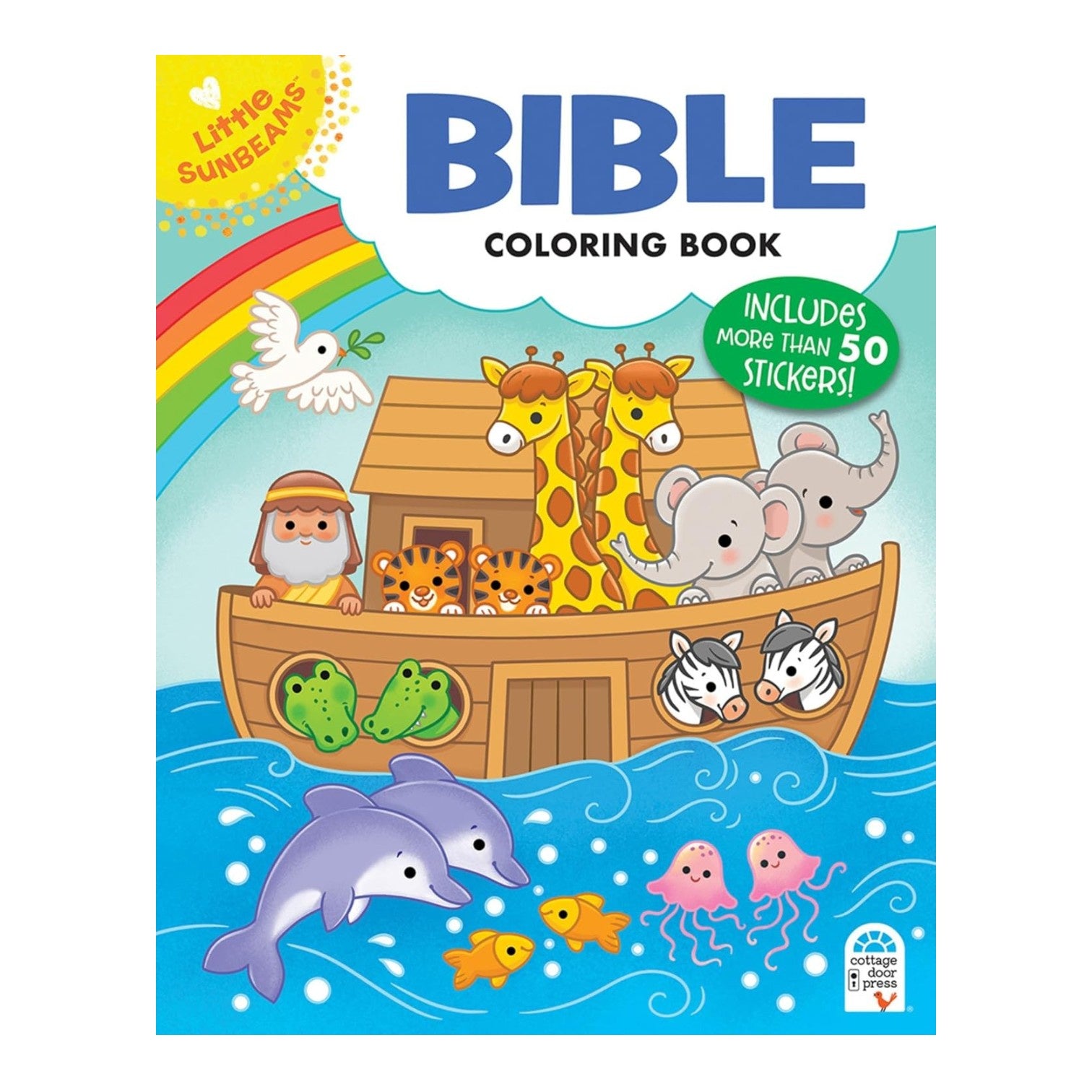 Cottage Door Press Coloring Book with stickers