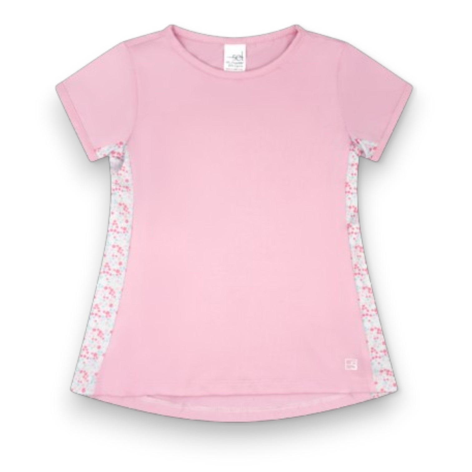 Lila & Hayes Blair Top Cotton Candy Pink, Petal Play Sides 5306