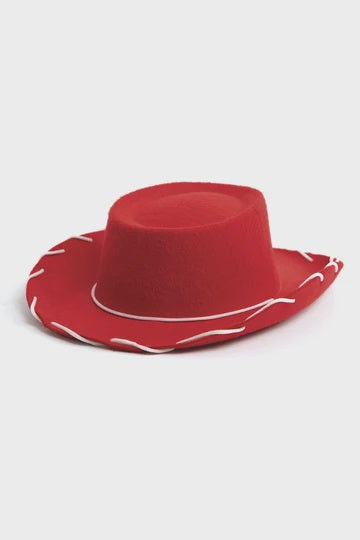 Little Adventures Cowgirl Hat - Red